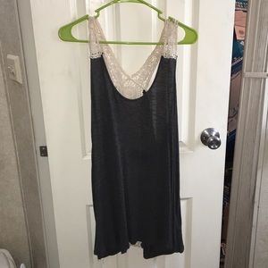 Rock & Roll Cowgirl lace back tank